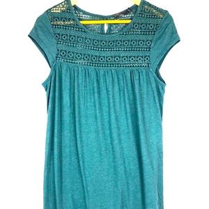 PrAna Dress Cotton Lace Detail